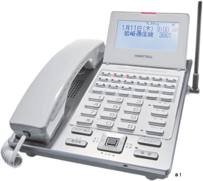 携帯型デジタルコードレス電話機DC-PS11
