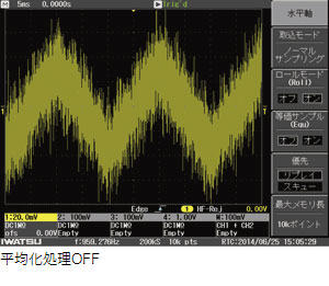 平均化処理OFF