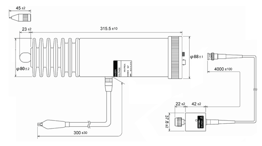 HV-P60 外観図