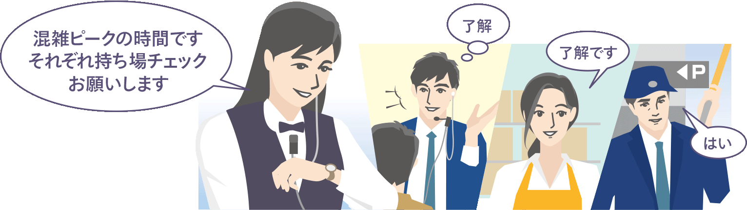 最大40者のグループ通話イメージ