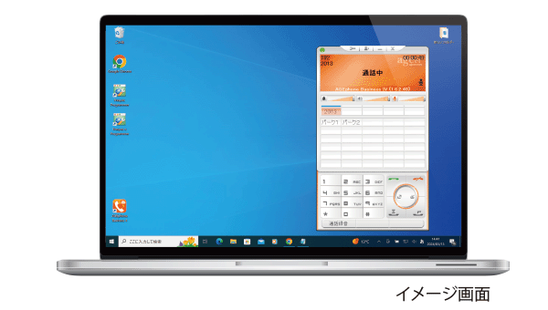 PCソフトフォンイメージ